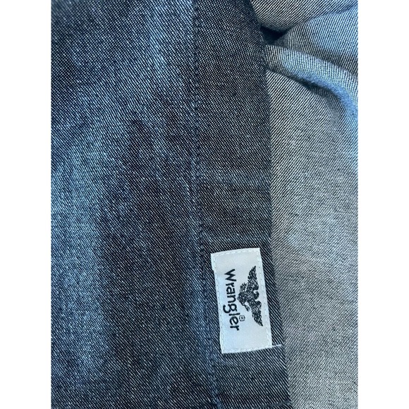 Wrangler Flex For Comfort‎ Long Sleeve Button Up Denim Size M - Picture 7 of 12